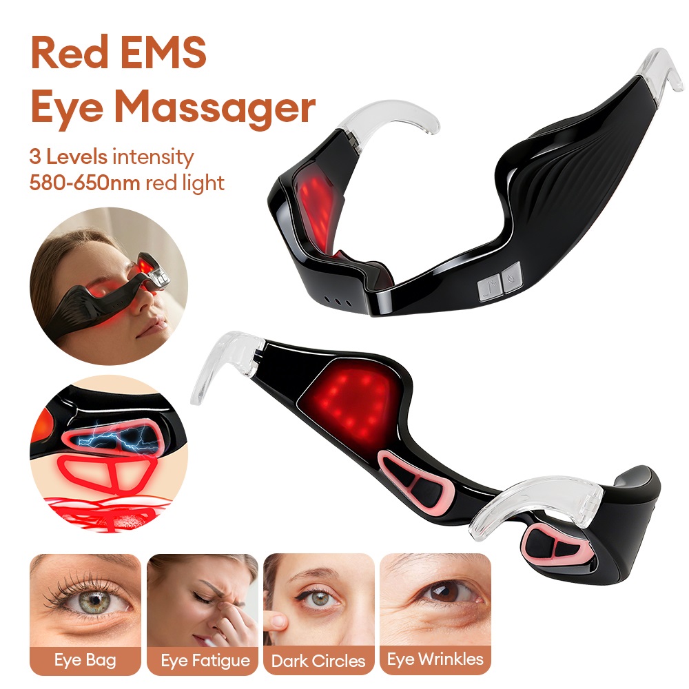 전기 눈 마사지기 레드 라이트 테라피 눈 피로 완화 눈 - Light Therapy Glasses 리뷰 및 가격