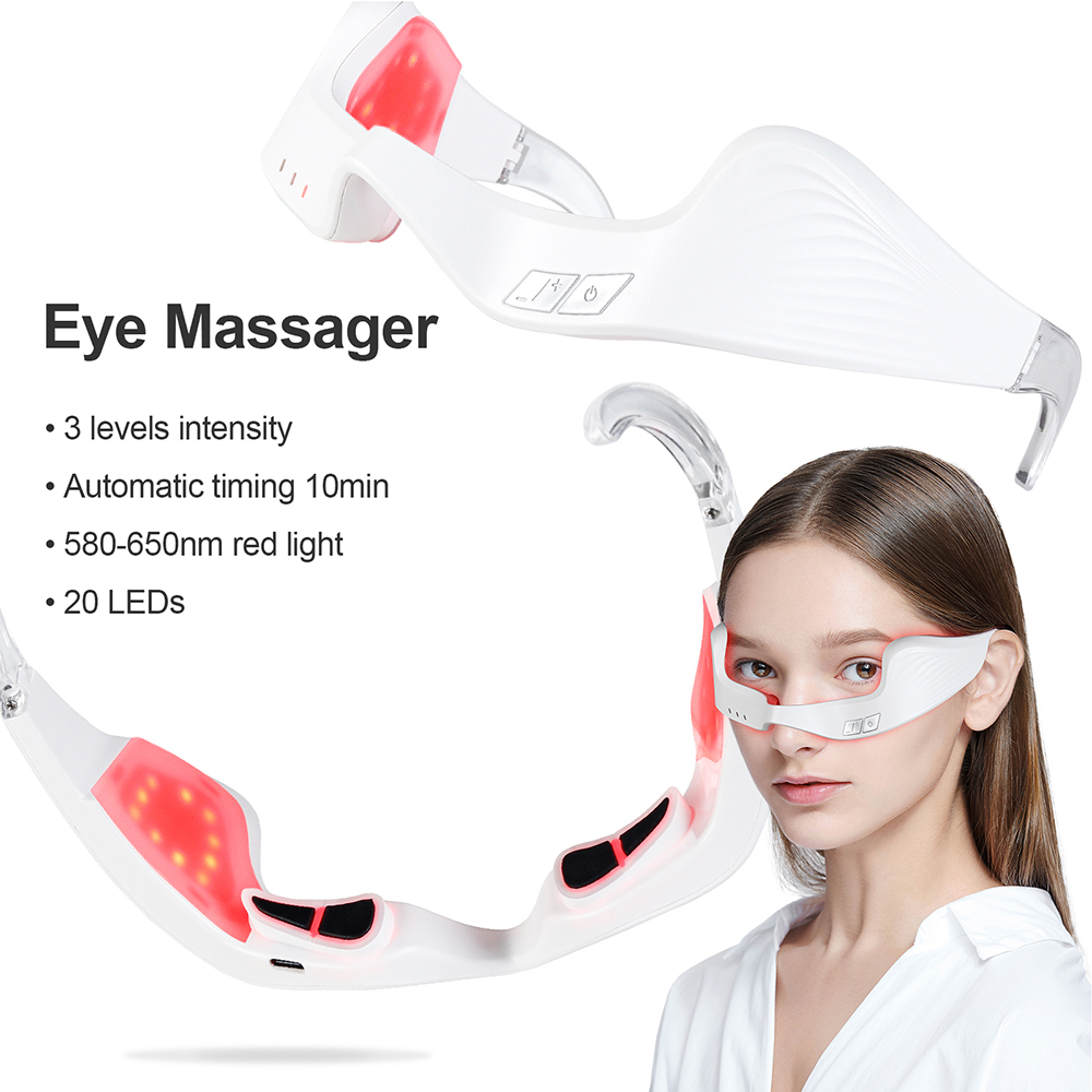 전기 눈 마사지기 레드 라이트 테라피 눈 피로 완화 눈 - Light Therapy Glasses 리뷰 및 가격