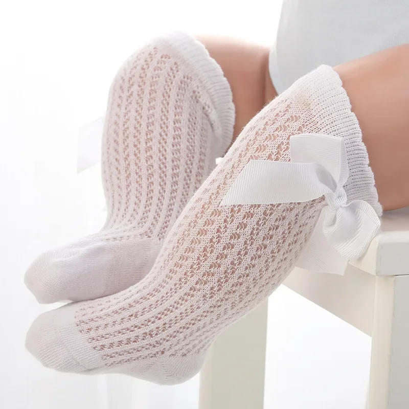여아용 여름 메쉬 양말, 귀여운 큰 나비 넥타이, 부드 - Baby Sock Oximeter 리뷰 및 가격